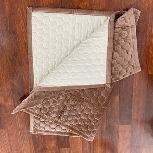 Taupe sectional or couch cover or protector, NEW 36 by 94 inches